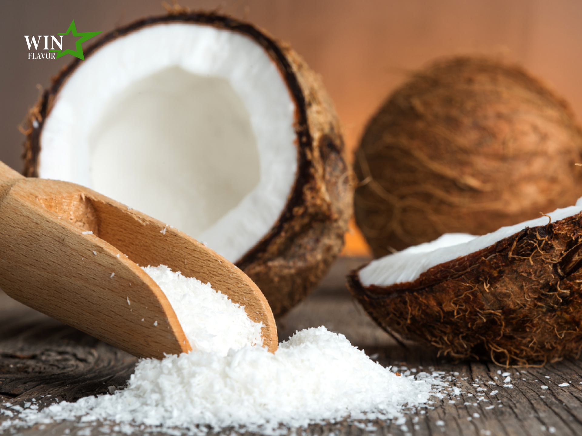 bột hương dừa từ dừa tự nhiên