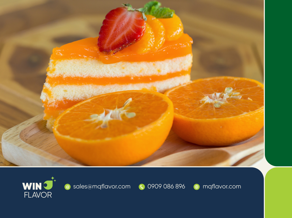 Bột hương cam là nguyên liệu linh hoạt, ứng dụng trong nhiều ngành hàng khác nhau