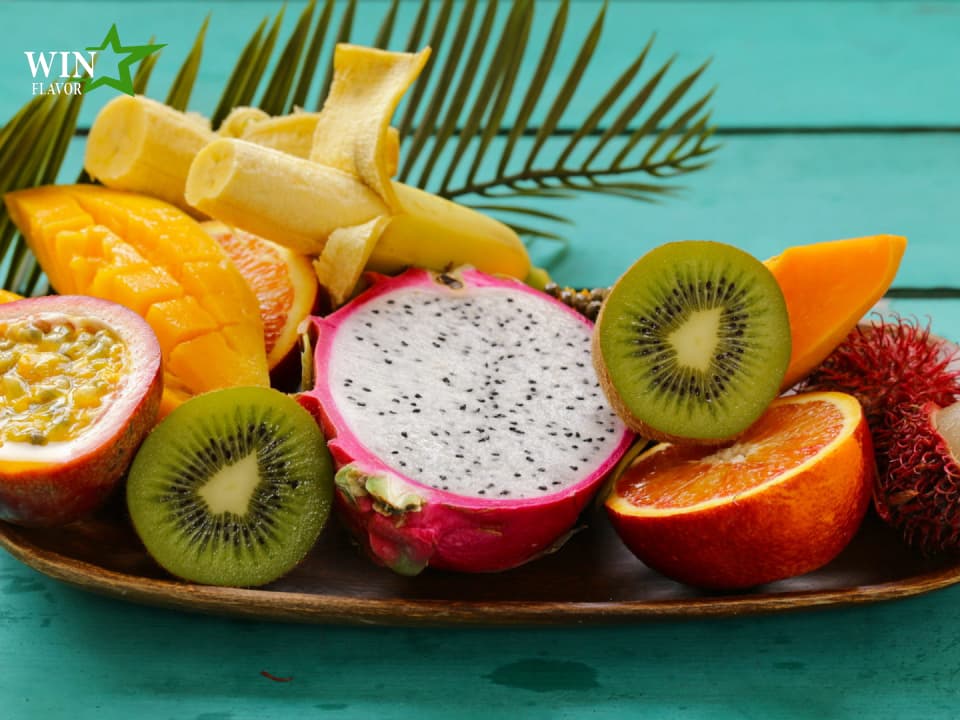 Hương liệu trái cây được tổng hợp từ các mùi hương tưng tự
