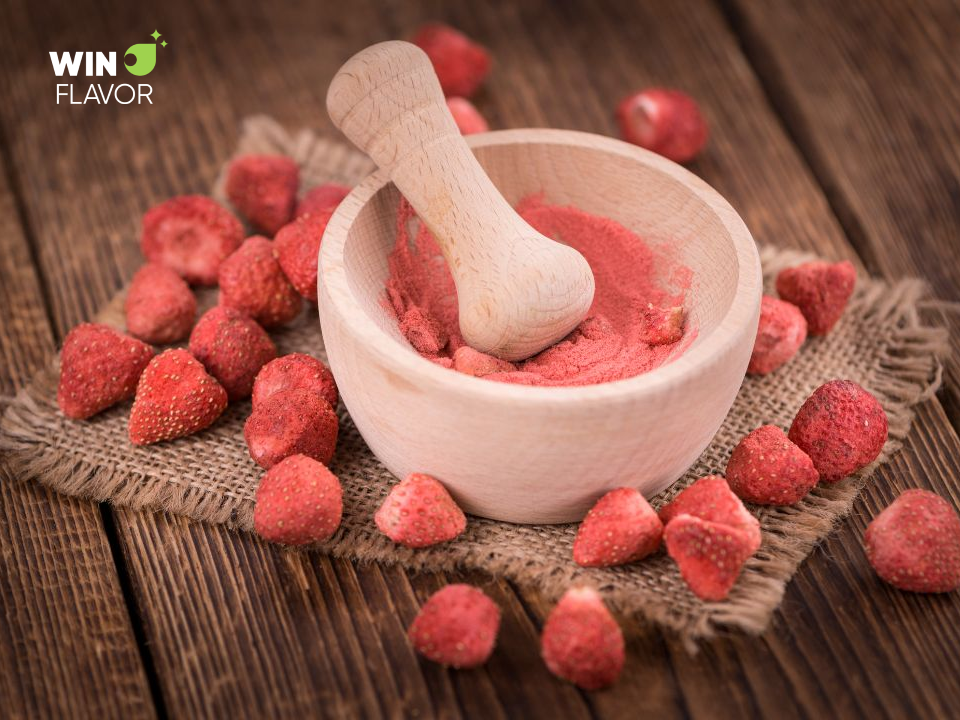 WIN Flavor tự hào là đơn vị cung cấp bột dâu uy tín hiện nay