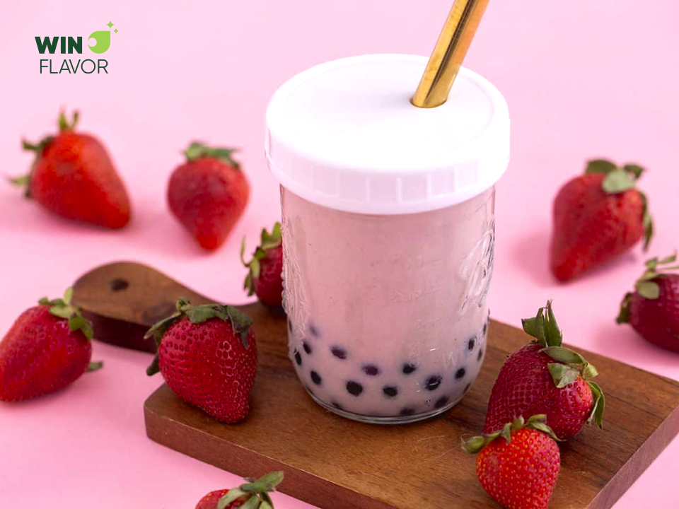 hương trà sữa dâu