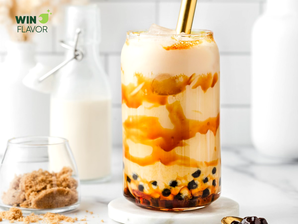 hương trà sữa đường nâu