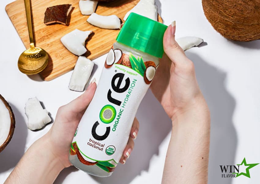Nước điện giải hương liệu dừa ngày càng được đón nhận