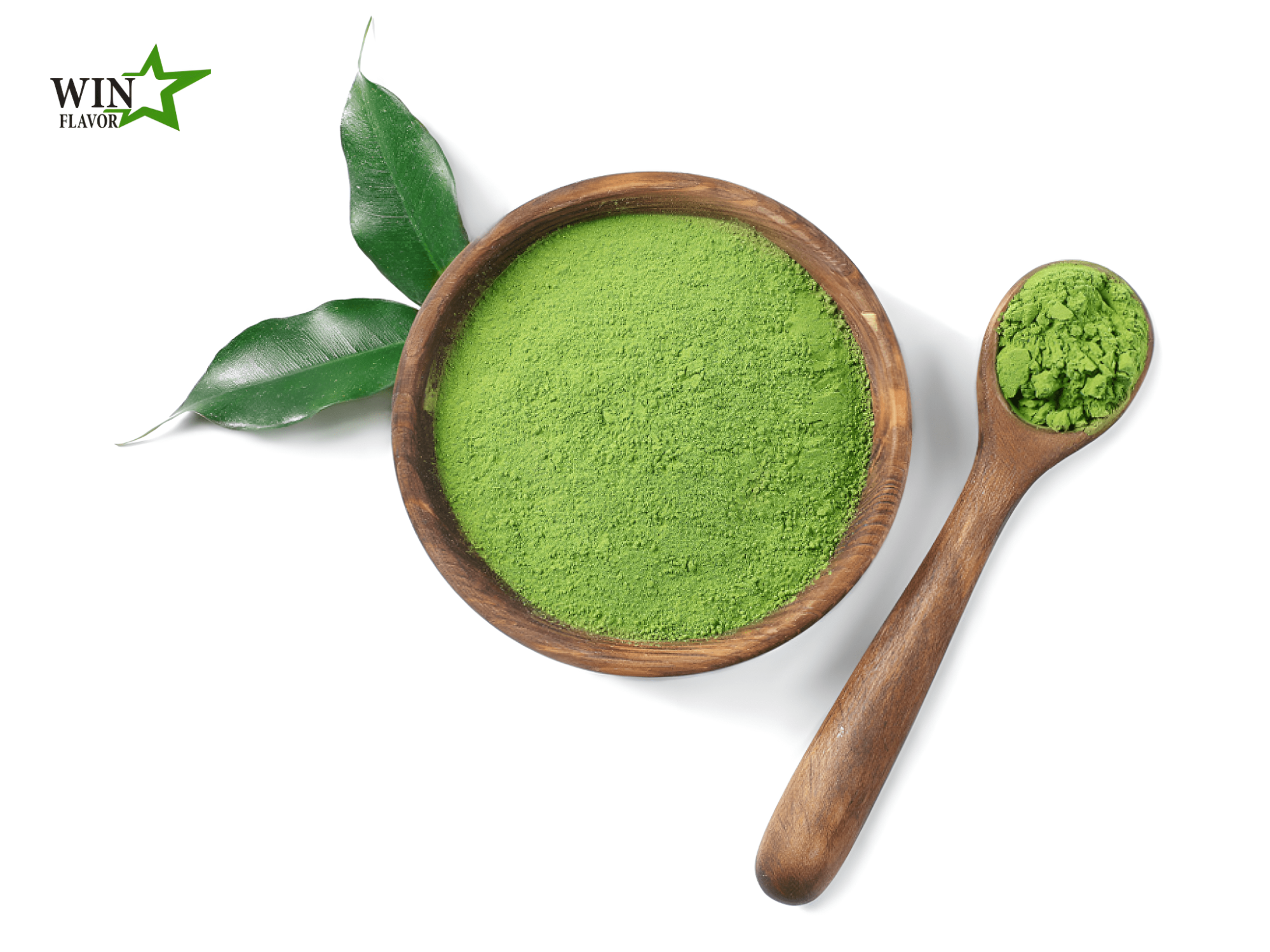 bột matcha và trà xanh được cung cấp bởi WIN Flavor