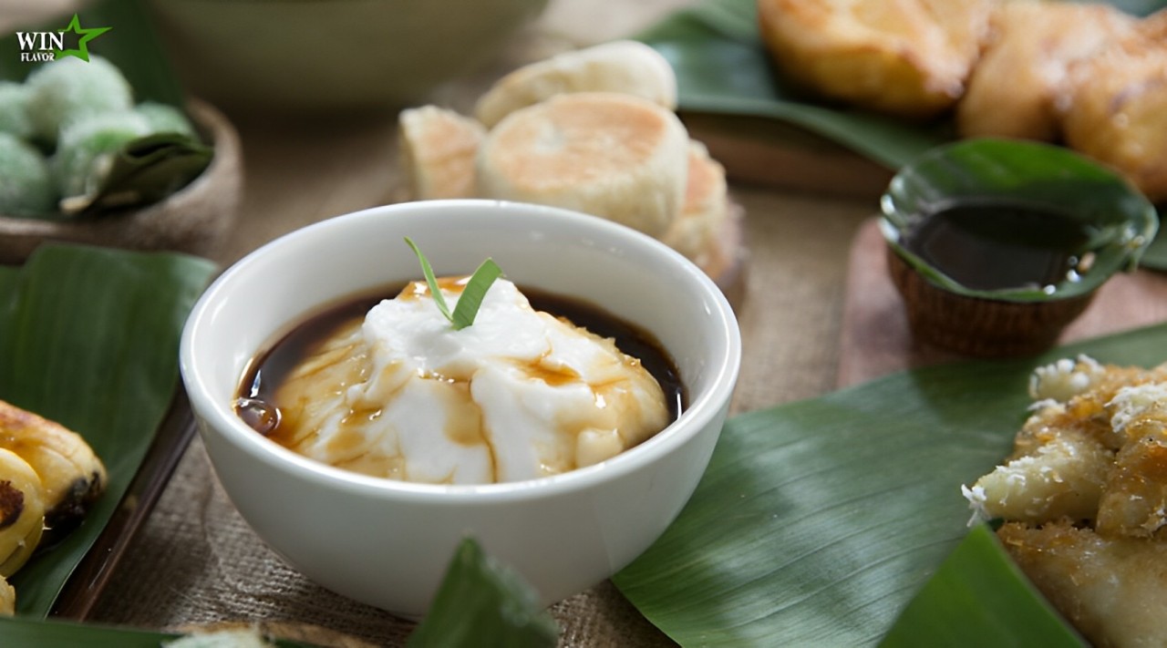 Hương lá dứa được ứng dụng làm tráng miệng thuần chay