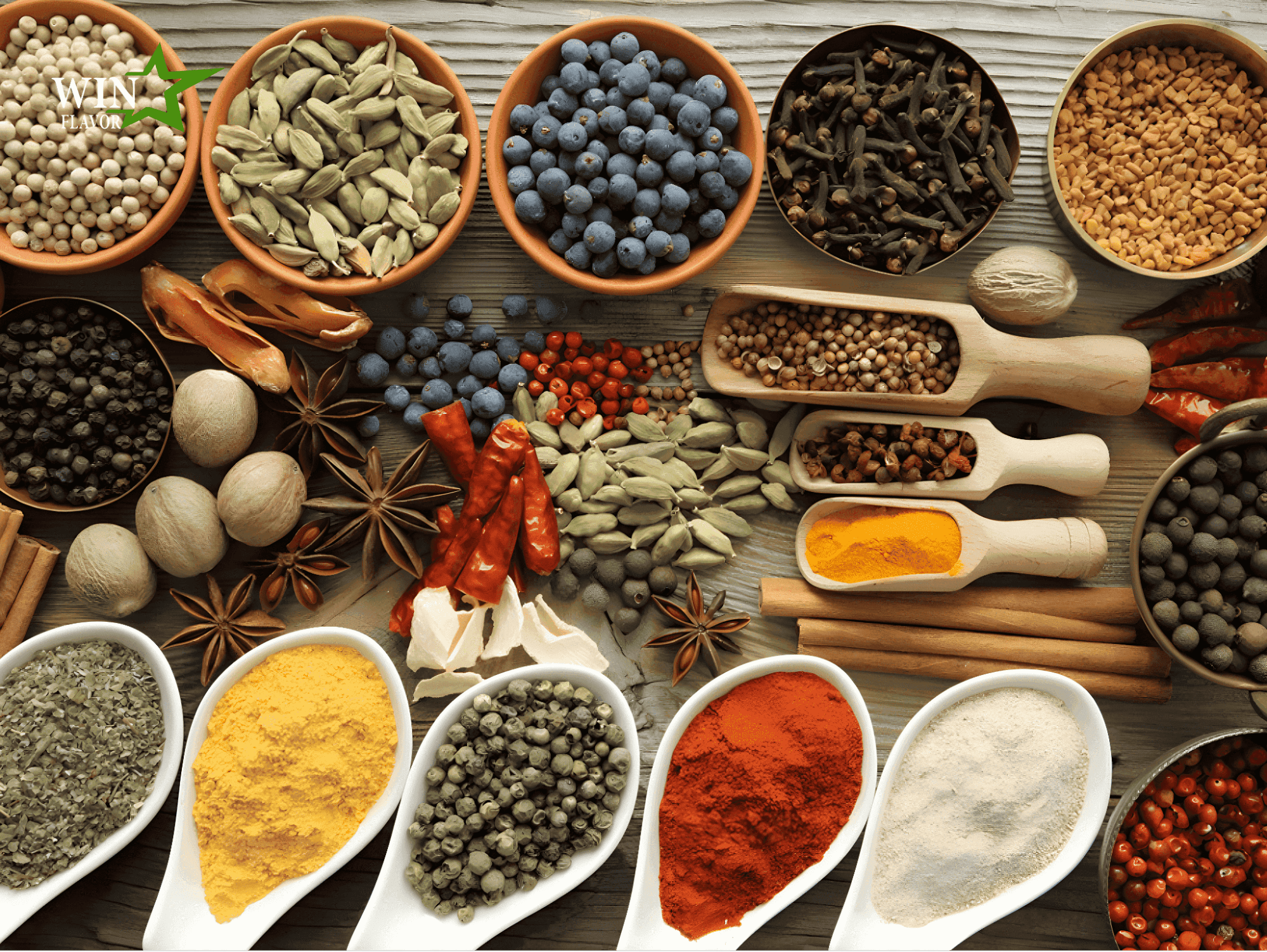 Hương liệu thực phẩm được chiết xuất nguyên chất từ nhiều nguyên liệu khác nhau