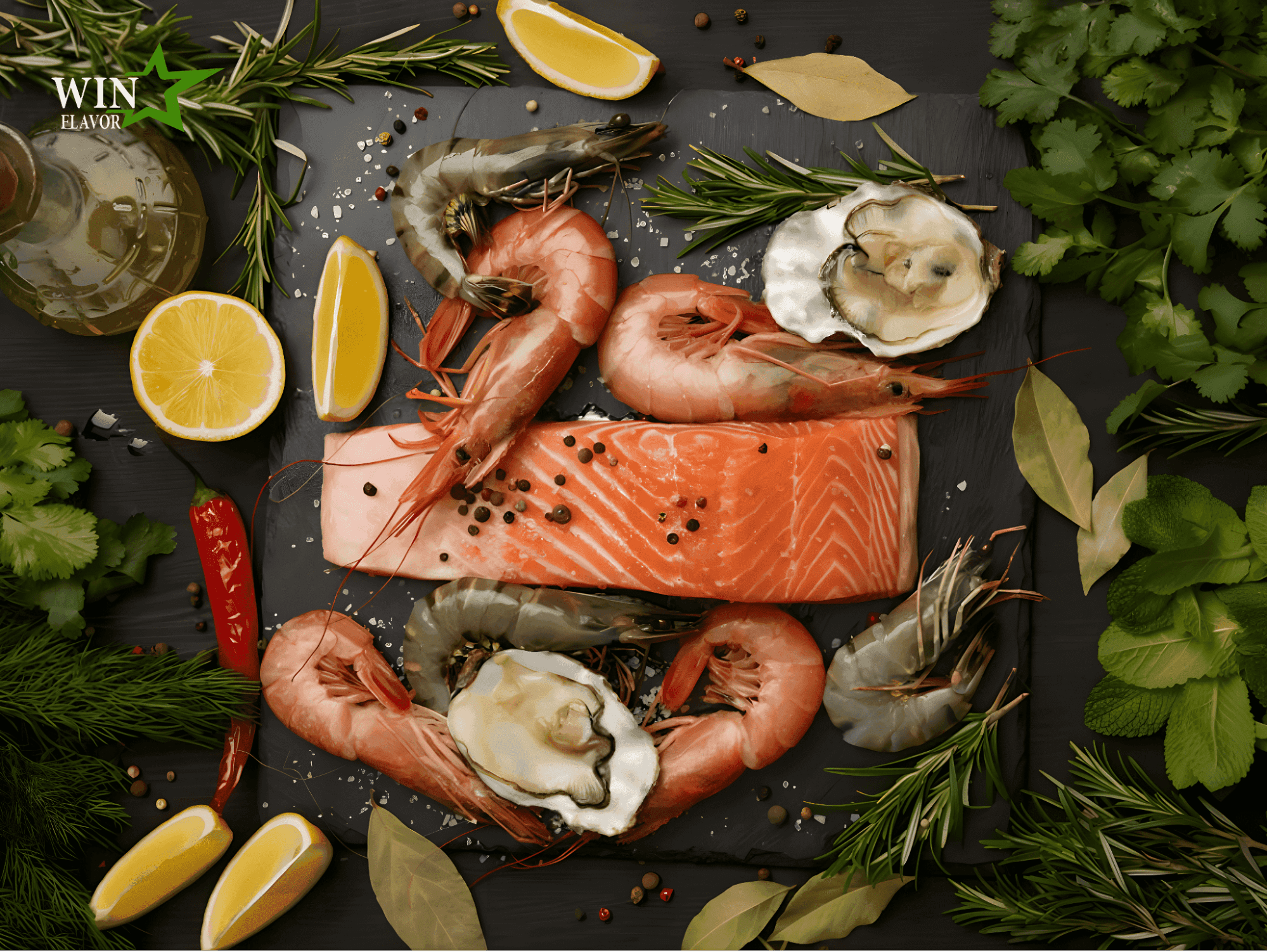 Hương thủy hải sản là loại hương liệu thực phẩm giúp tạo nên hương vị đậm đà cho món ăn