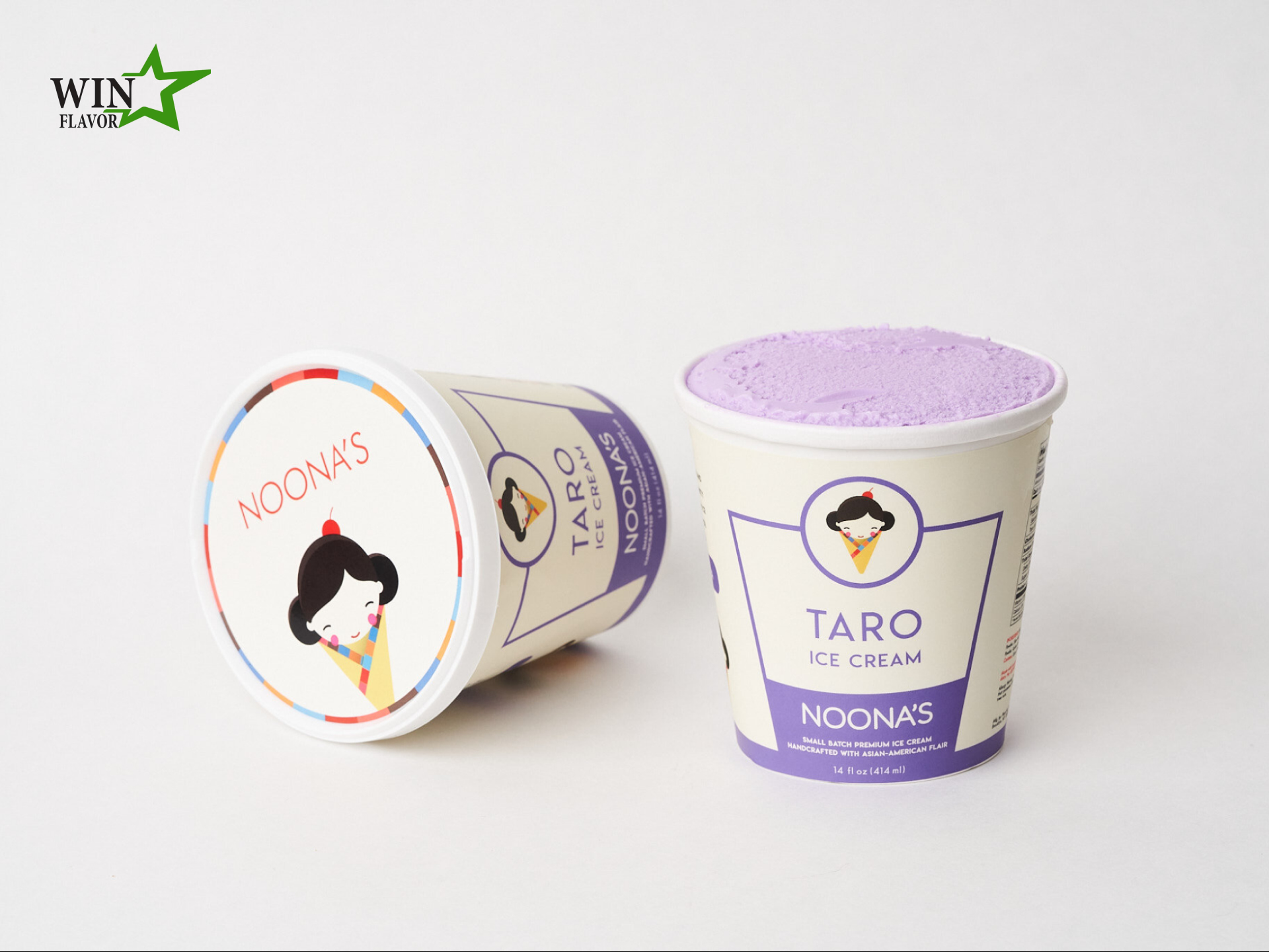 hương khoai môn trong kem