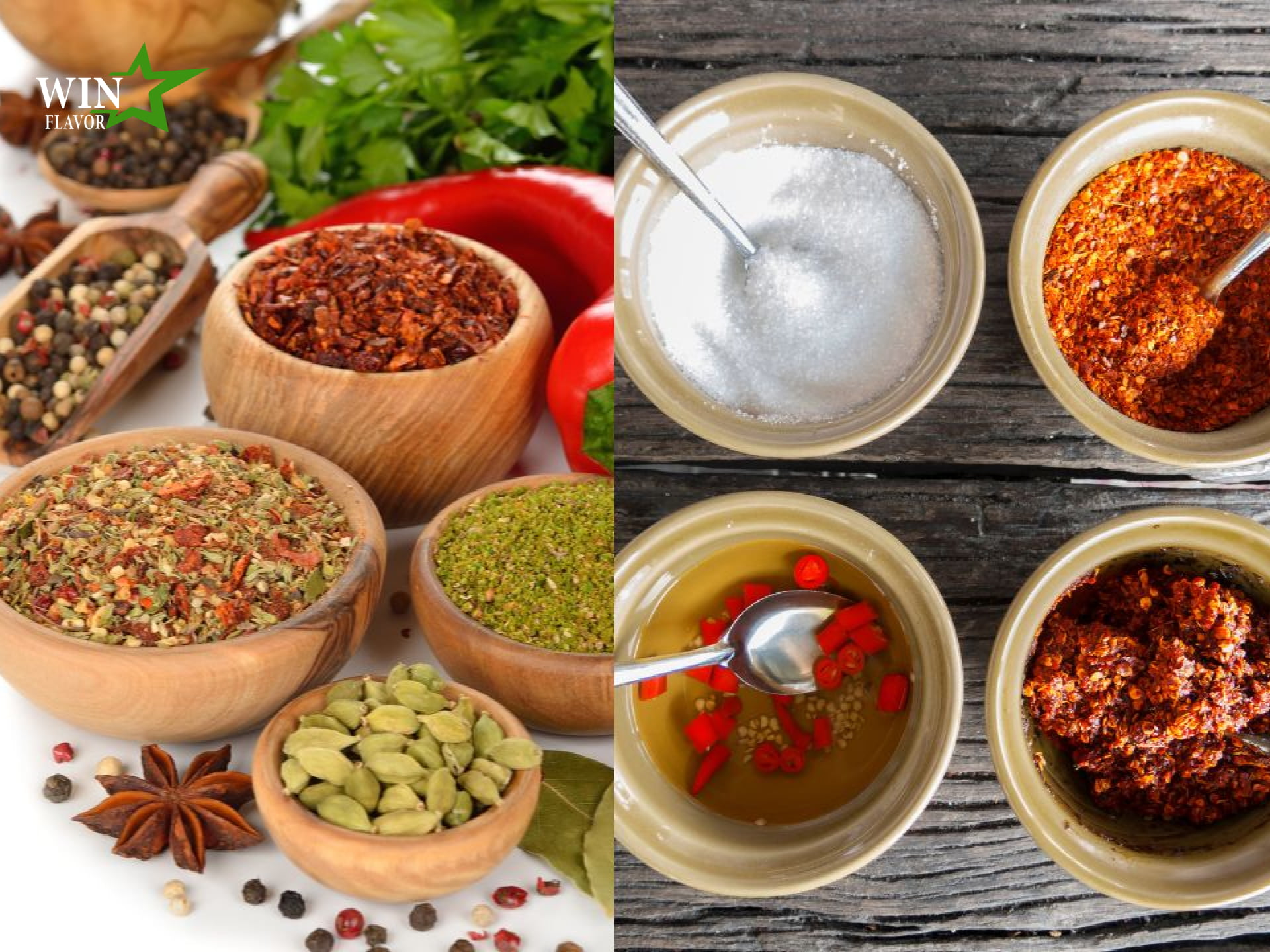 hương thực phẩm được dùng trong món ăn