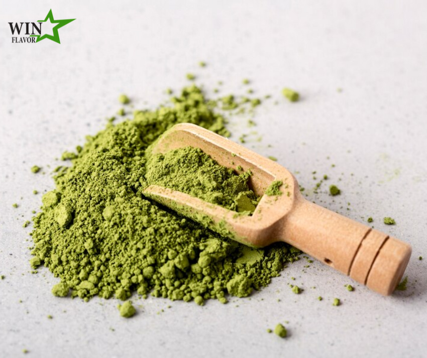 quy trình sản xuất bột trà xanh sau cùng có dạng bột