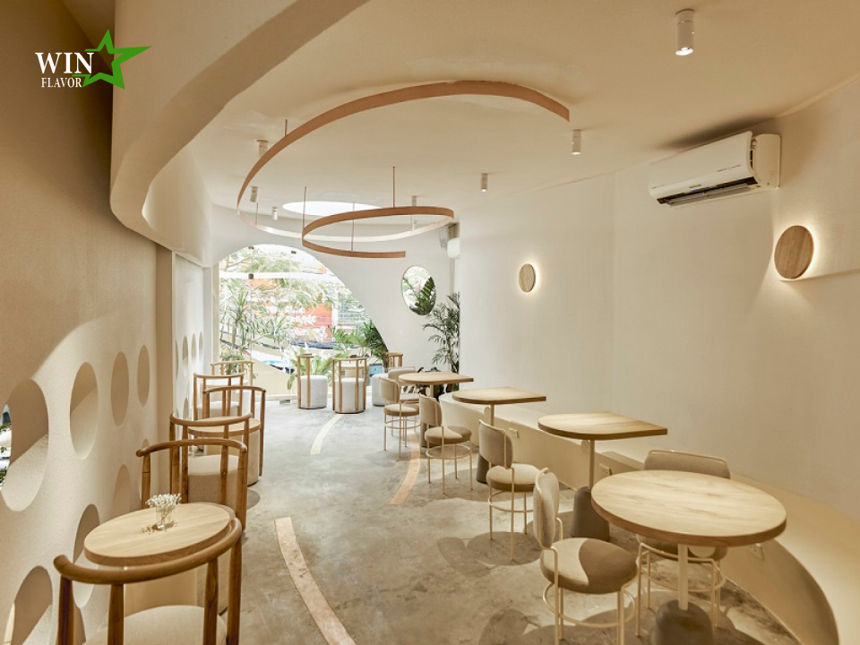 mở quán trà sữa cần mặt bằng là không gian trẻ trung