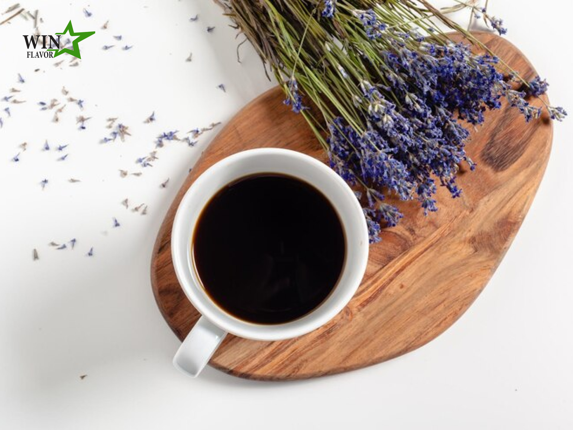 công thức cà phê với lavender