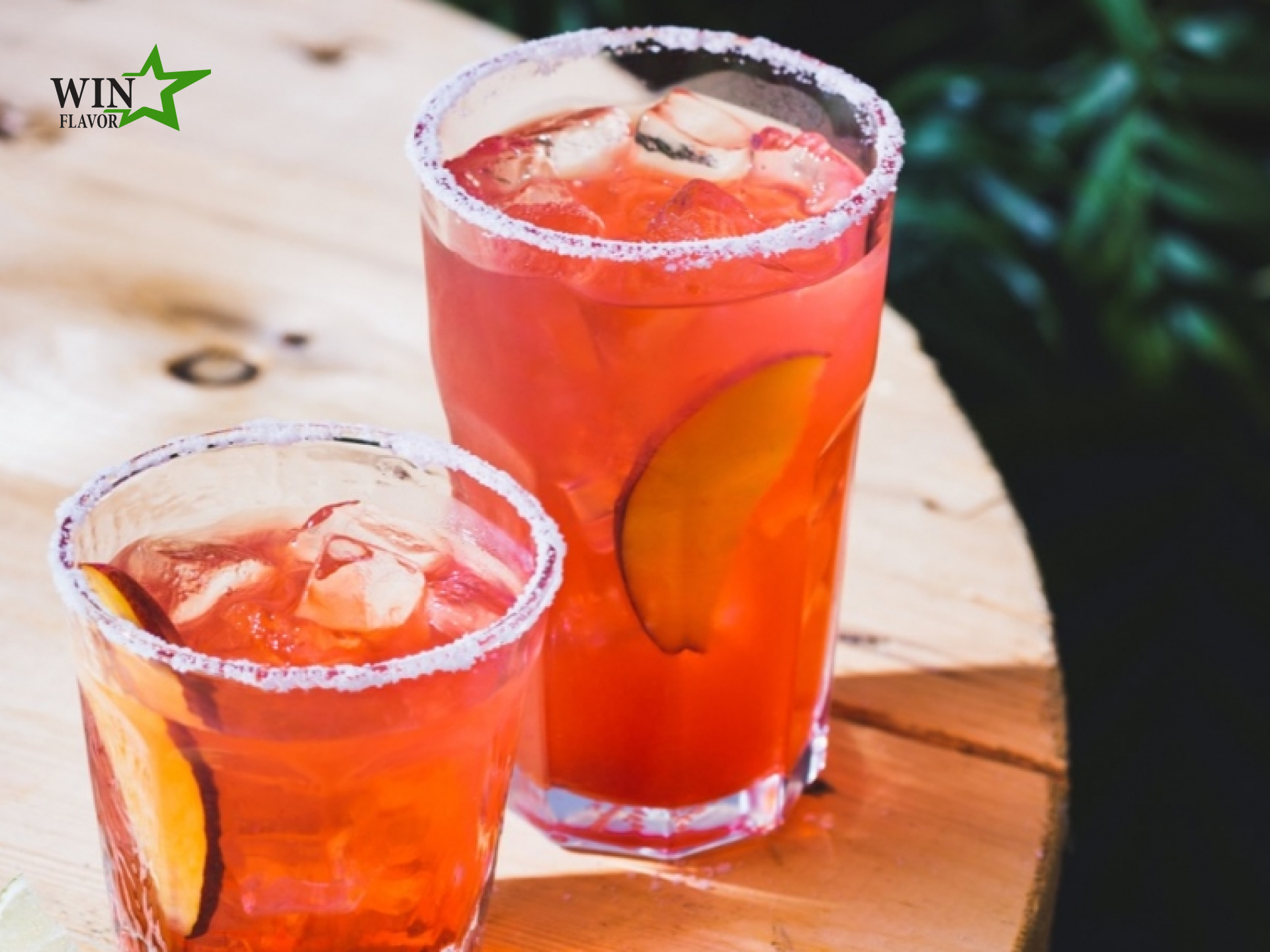 màu của năm Peach Habanero Margarita