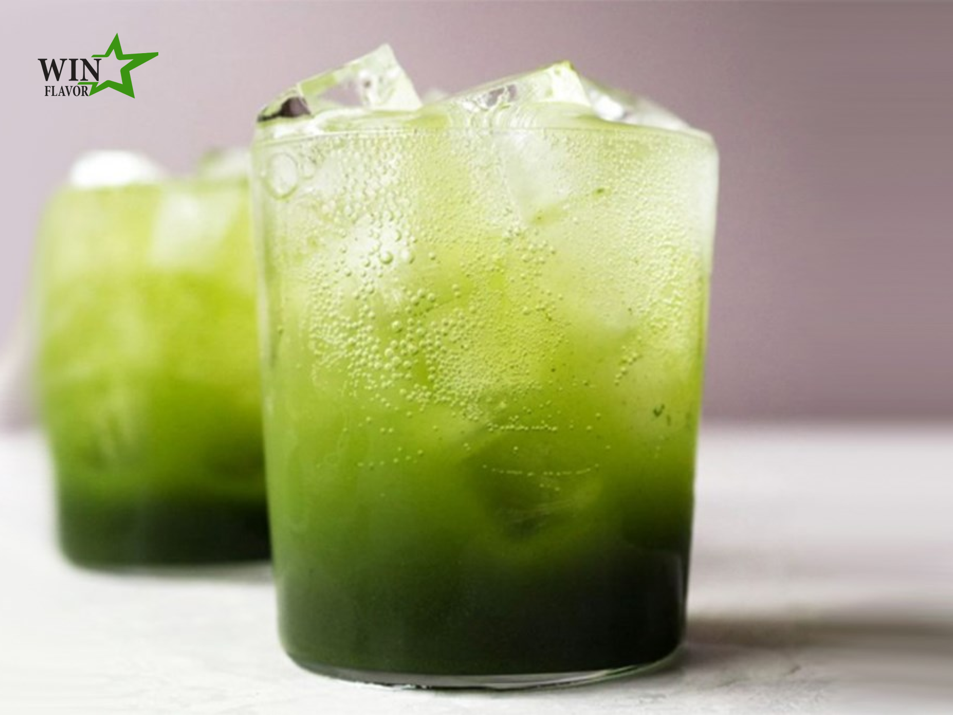 pha bột trà xanh uống 