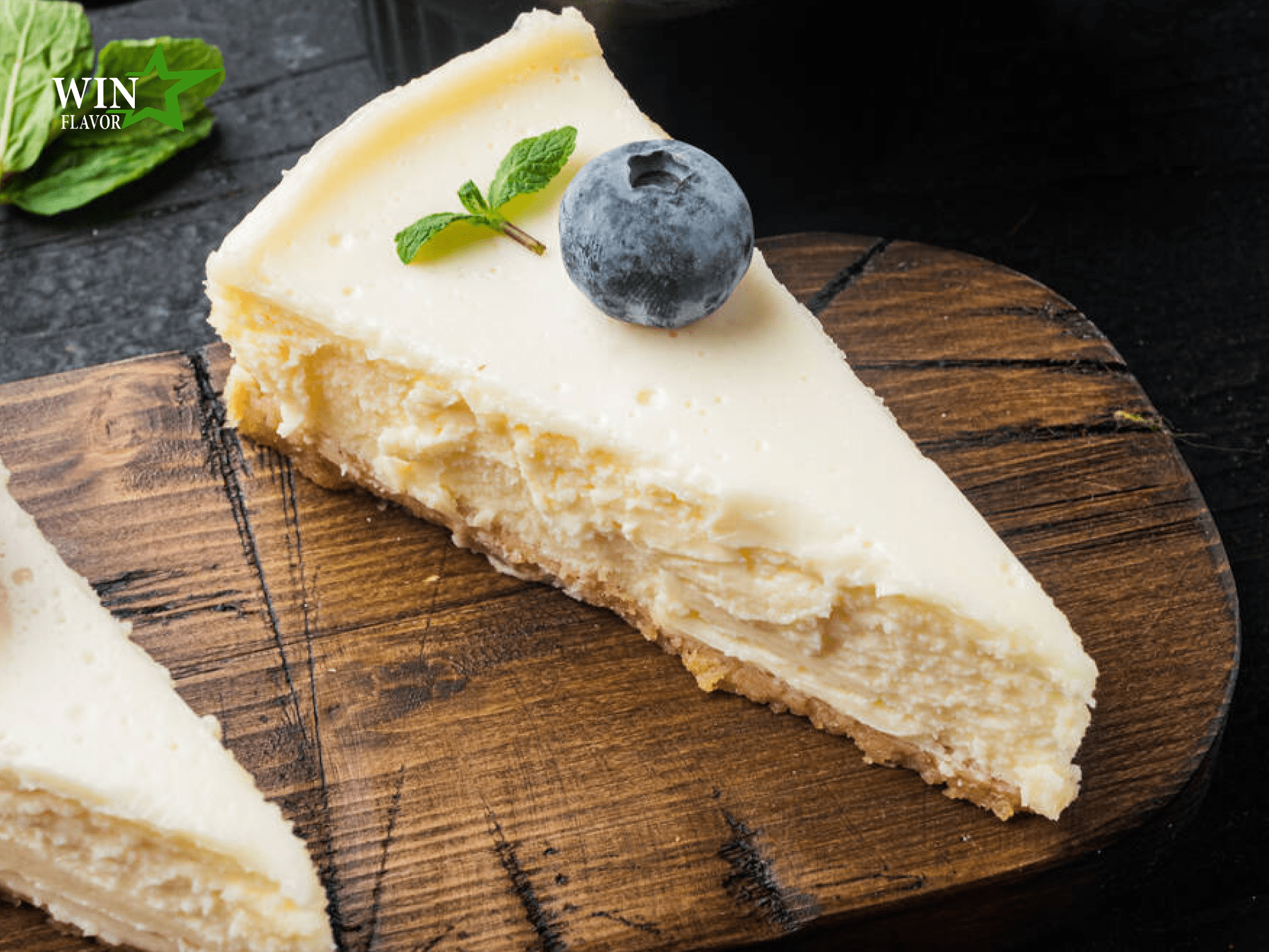 Hương vani làm bánh tăng sự béo ngậy đặc trưng cho bánh cheesecake