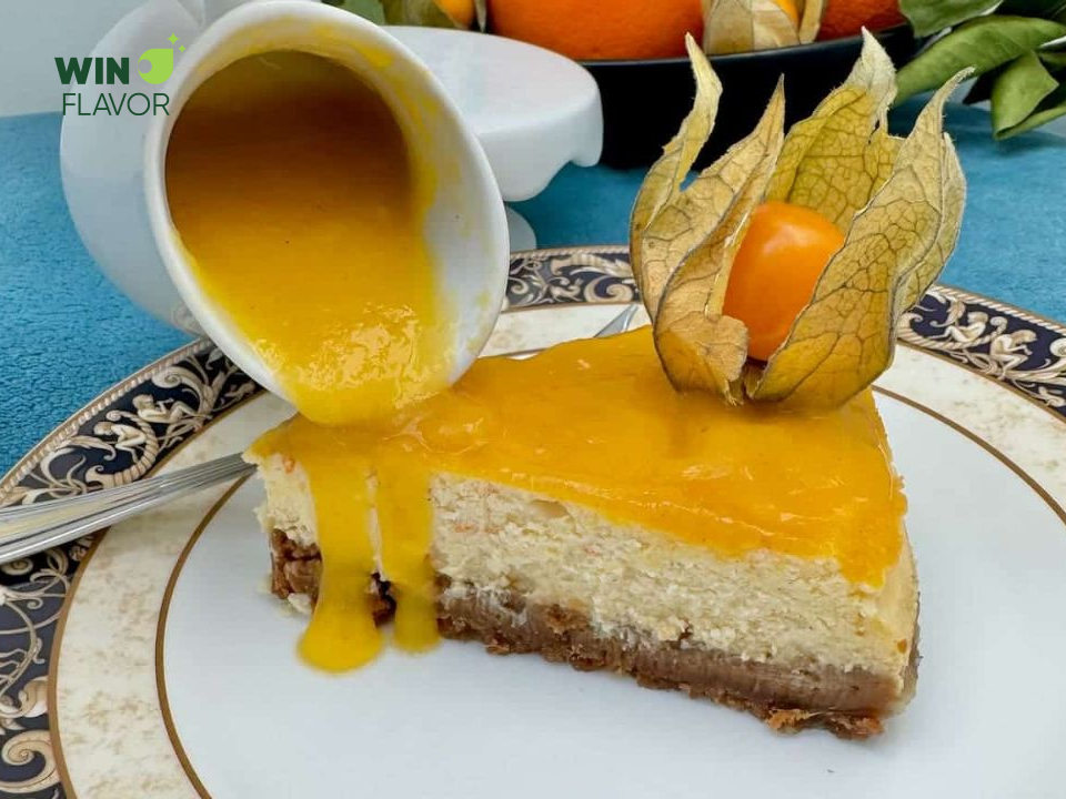 Sốt chấm xoài là nguyên liệu tạo nên nhiều món bánh ngọt nổi tiếng