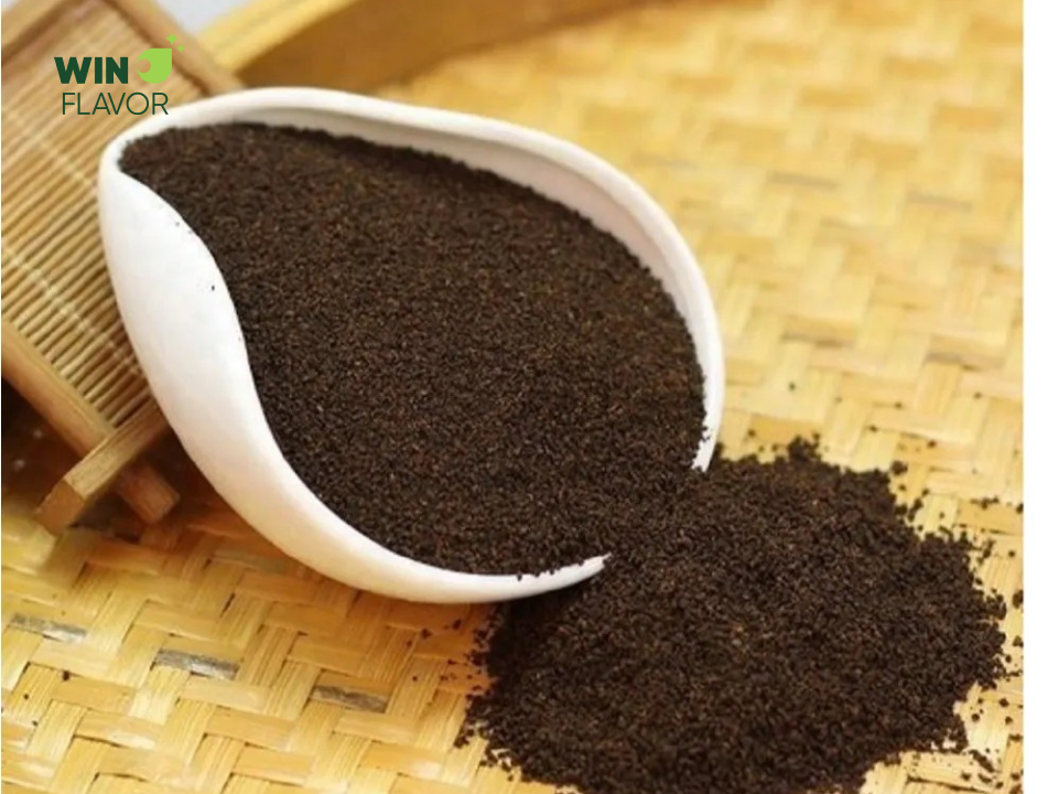 Bột trà đen có hương vị đậm đà và đặc trưng hơn so với các loại trà khác