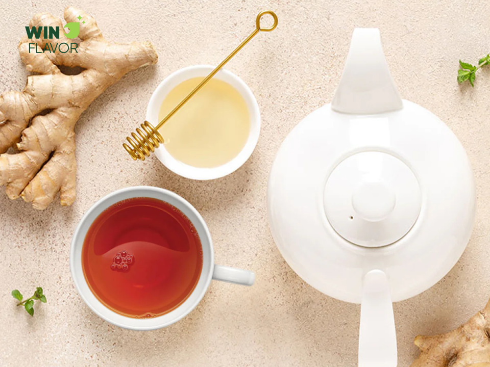 Kết hợp gừng với trà đen giúp giảm mỡ máu và bảo vệ tim mạch