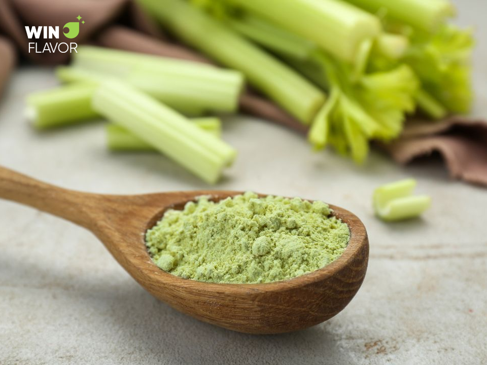 Bột cần tây được ứng dụng trong đa dạng lĩnh vực khác nhau