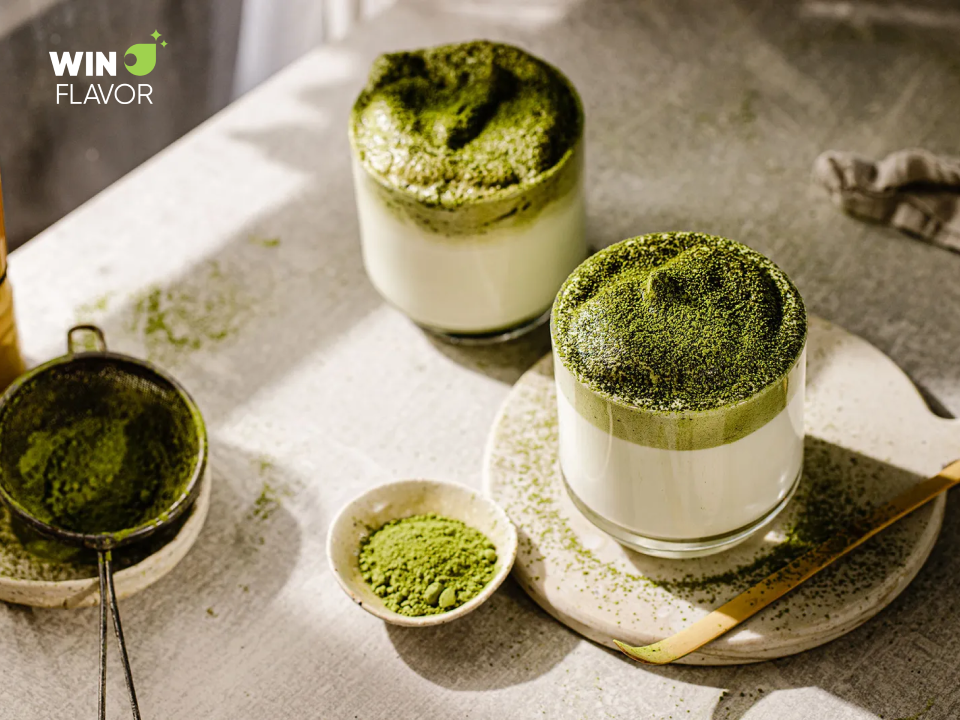 Bột matcha nguyên chất dễ dàng hòa tan trong nước