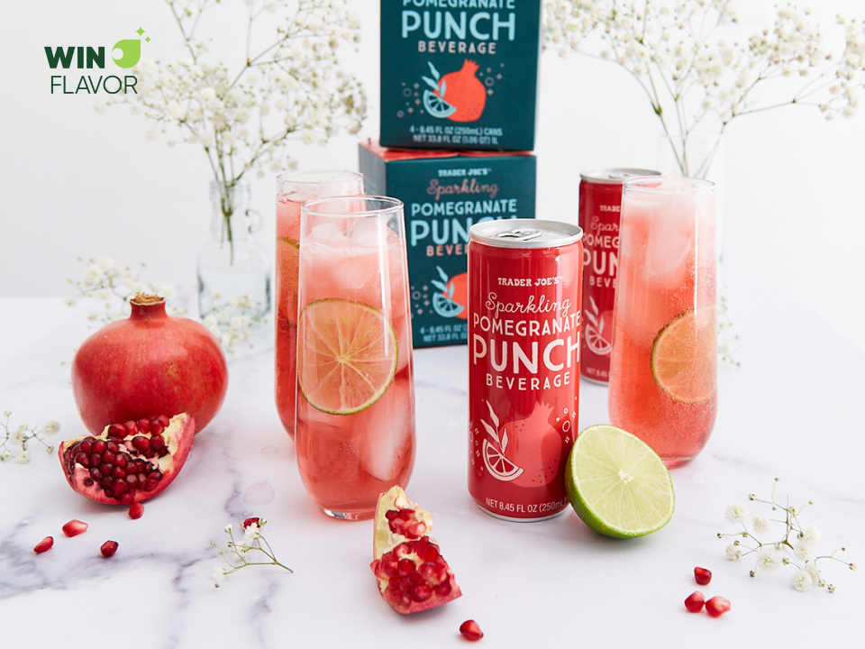Nước trái lựu vị chua ngọt đặc trưng