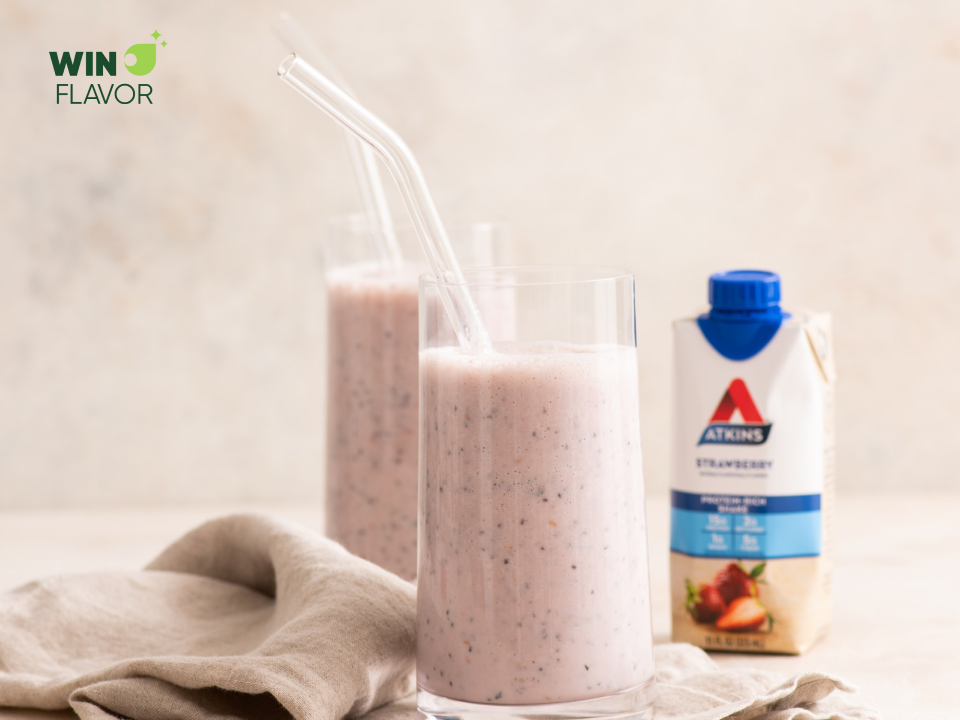 Atkins với dòng sinh tố protein cao dinh dưỡng