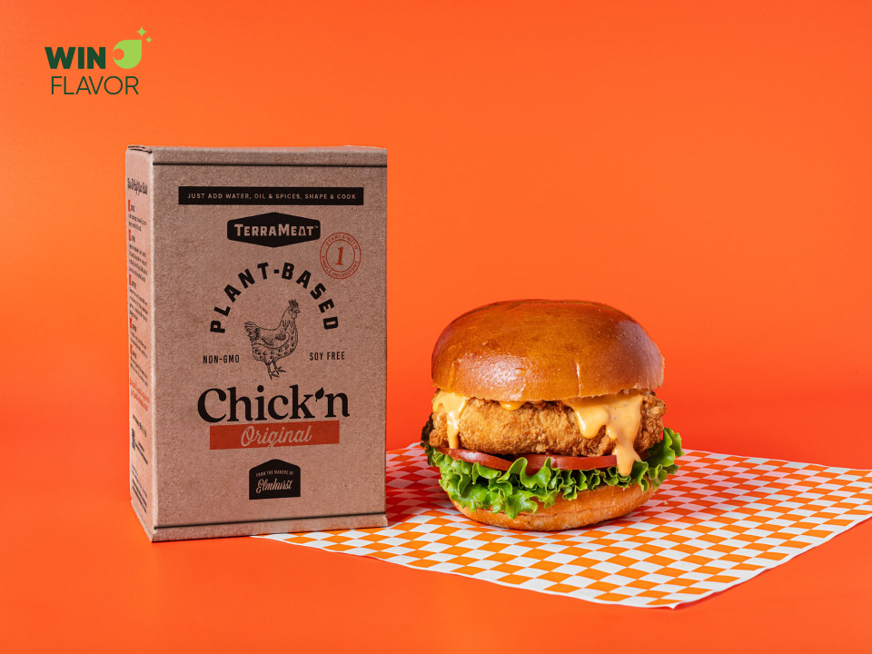 Elmhurst 1925 với thịt gà thực vật từ protein hạt gai dầu, chế biến nhanh chóng và tiện lợi