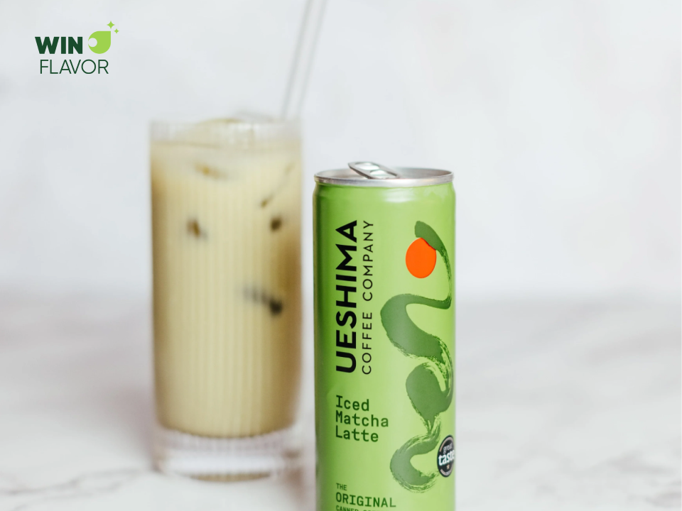 Sự hòa quyện giữa bột matcha, cà phê và sữa tạo ra thức uống hấp dẫn