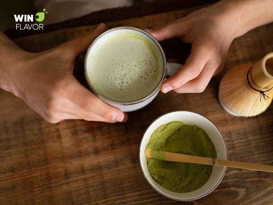 Matcha chứa L-theanine có tác dụng thúc đẩy sự thư giãn và giảm lo âu