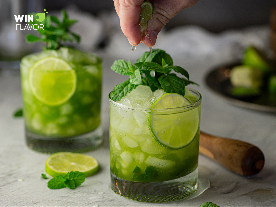 Mojito tươi ngon với kết hợp với matcha