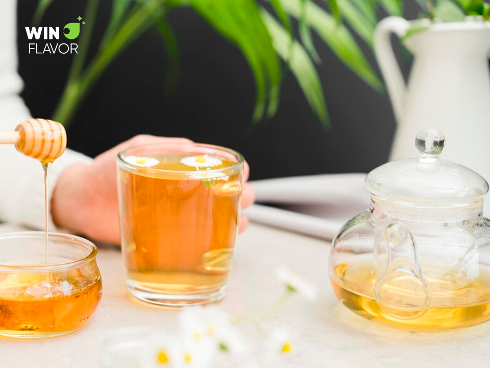 Pha bột cần tây với mật ong làm dịu dạ dày, bổ sung năng lượng cơ thể