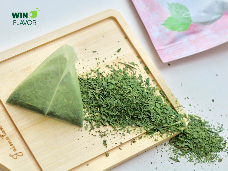 Trà matcha detox túi lọc rất tiện lợi khi sử dụng