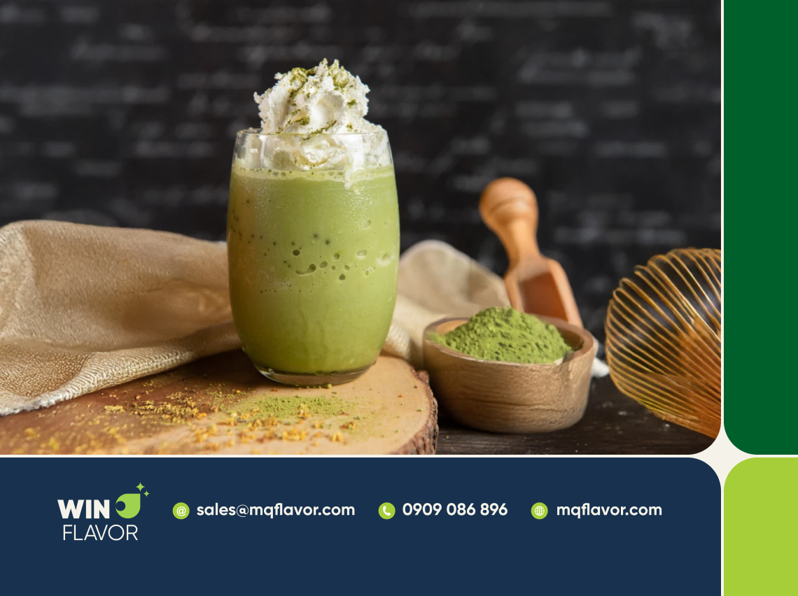 Cập nhật các công thức đa dạng giúp nâng tầm hương vị kem matcha