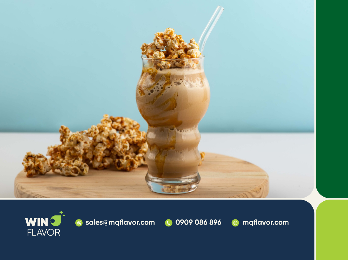 Hương bắp kết hợp với trà đen cho ra cold brew