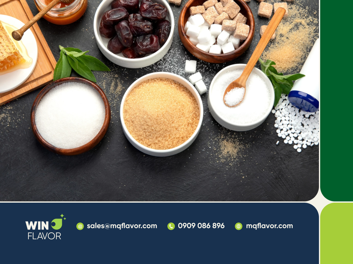 Các chất tạo ngọt thực phẩm đáp ứng tiêu chí tốt cho sức khỏe và phù hợp với lối sống cân bằng