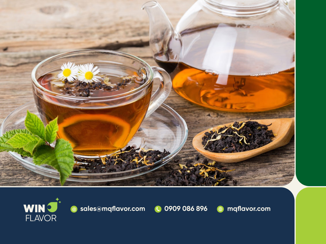 Nâng tầm hương vị đồ uống với chiết xuất trà đen