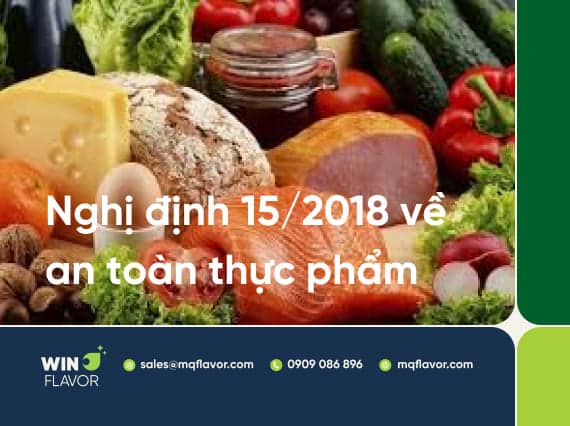 nghị định 15/2018 về an toàn thực phẩm