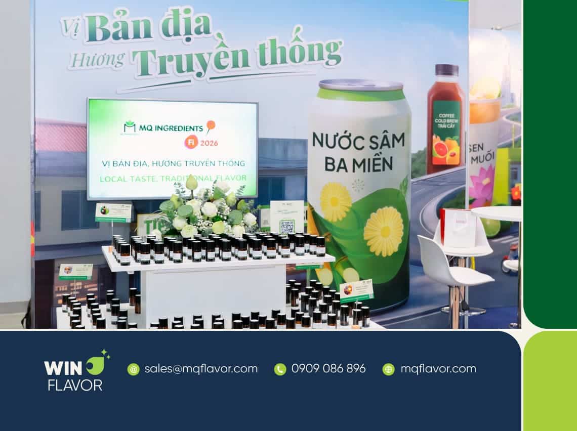 Concept Nước Sâm Ba Miền - sự kết hợp hương vị thảo mộc truyền thống phục vụ xu hướng đồ uống thanh nhiệt hiện đại.
