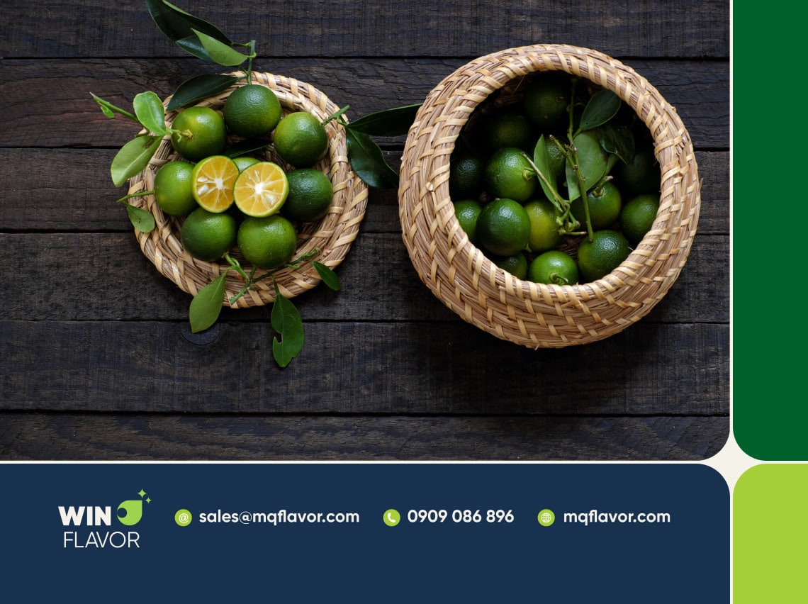Chiết xuất tắc tự nhiên mang lại nốt hương citrus tươi mát, đánh thức mọi giác quan.