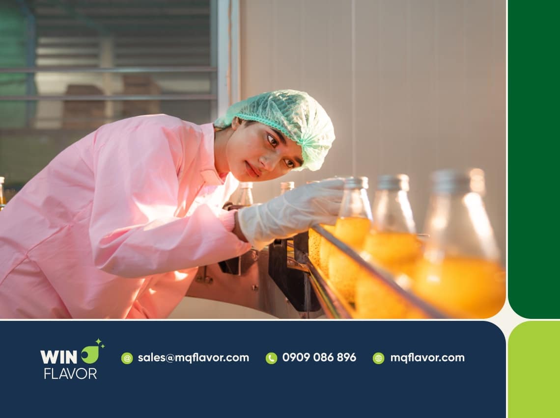 giải pháp điều vị cho sản phẩm đồ uống