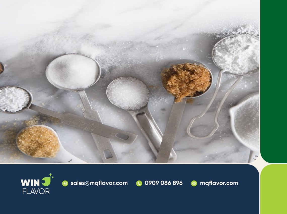 Hệ tạo ngọt đa tầng cho công thức giảm đường