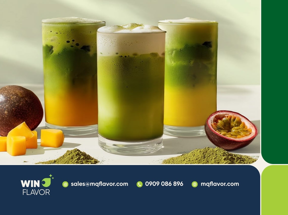 R&D bột matcha hữu cơ cho doanh nghiệp