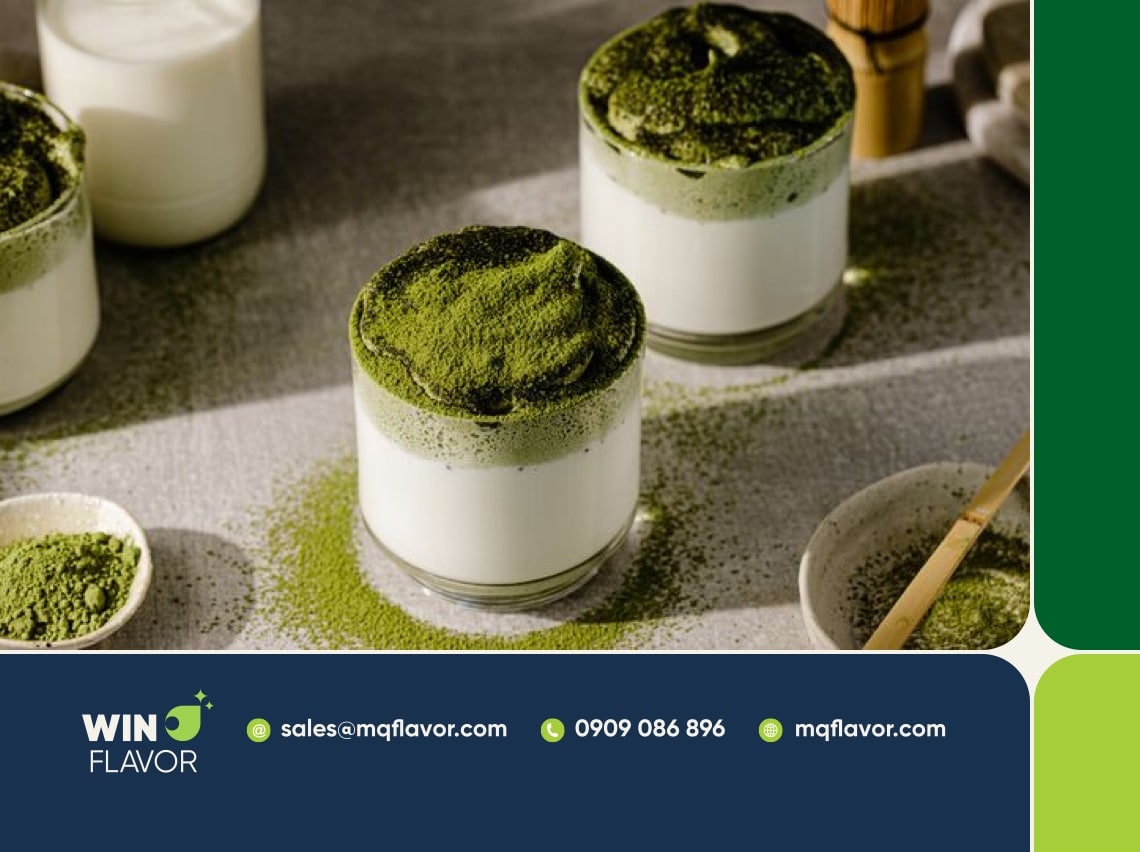 tiêu chuẩn kỹ thuật bột matcha cho nhà máy sữa